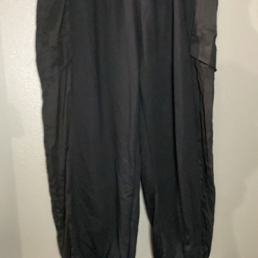 fashion nova black cargo sweat jogger pants plus new - Picture 9 of 12